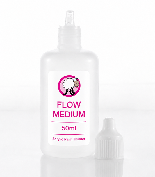 Flow Medium : Acrylic Paint Thinner - 50ml