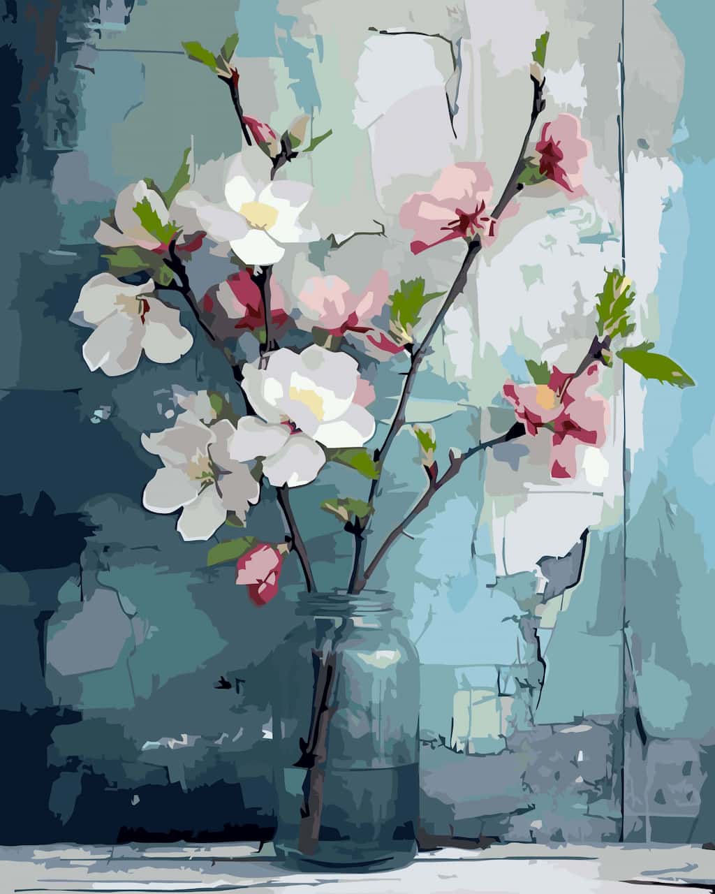 Paint By Number Kit - Spring Bloom 40x50cm (PRE-ORDER)