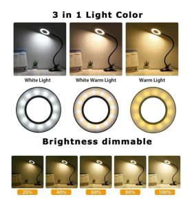 Magnifying Table Lamp for Paint by Numbers