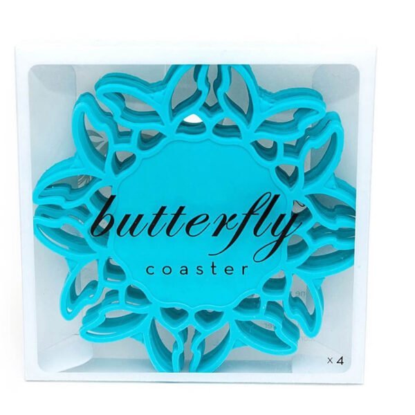 Butterfly Coasters - Lime