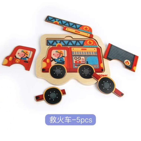 Mini Discovery Puzzle Fire Engine