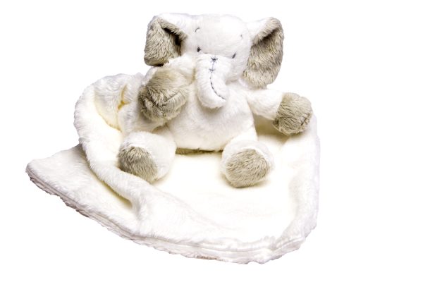 White Ellie Cuddle Blanket