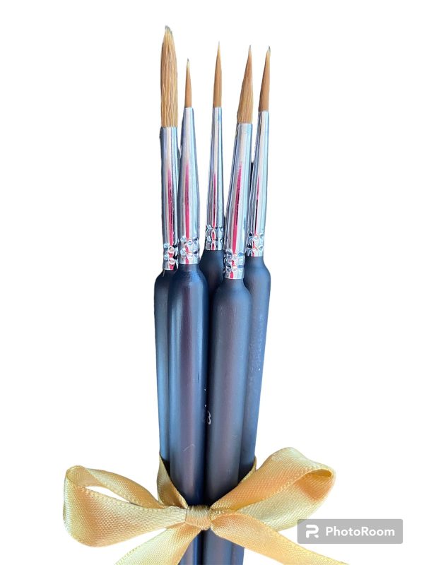 Fine Paint Brushes Set - 5