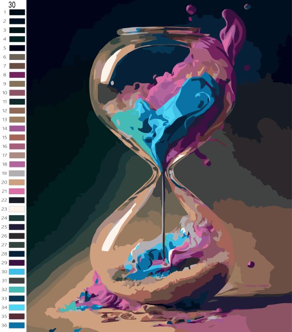 Paint By Numbers - Large Time