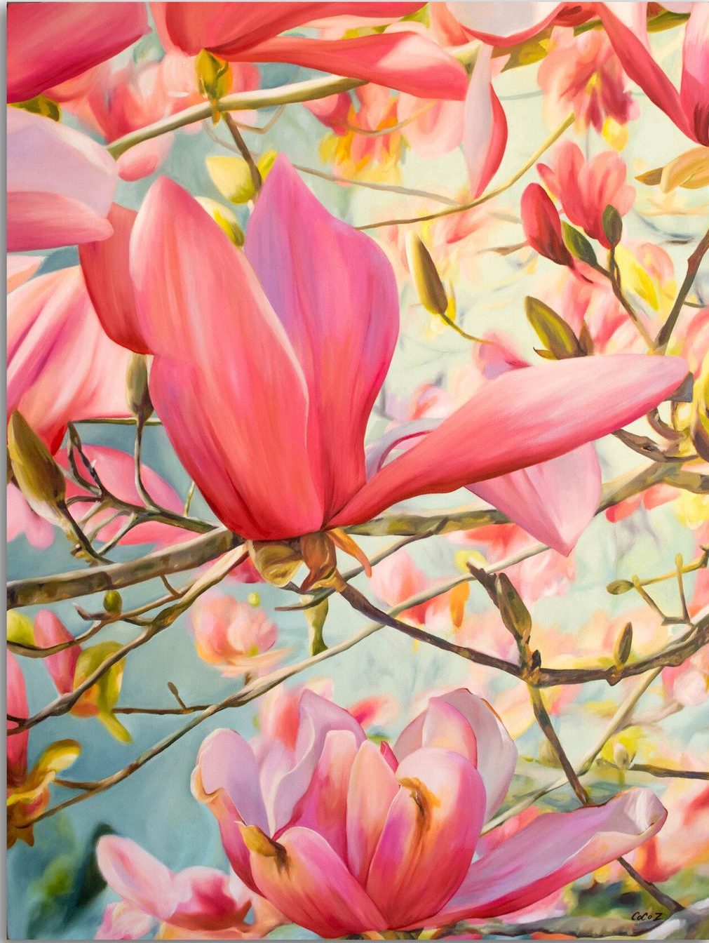 paint by numbers magnolia