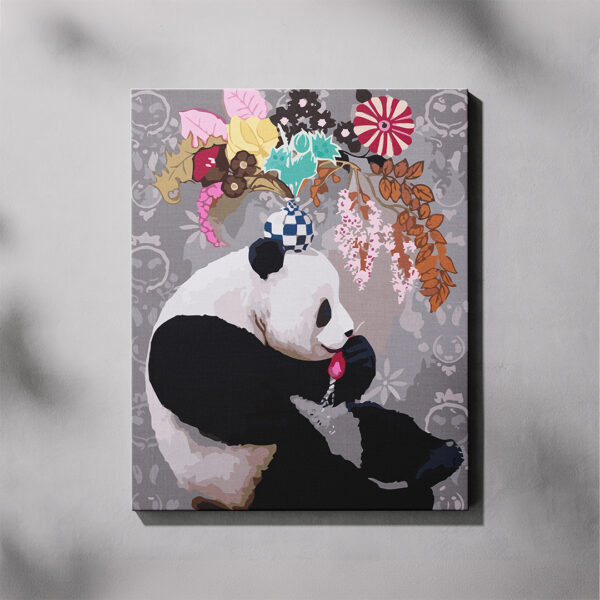 Paint By Numbers - Large Sweet Panda