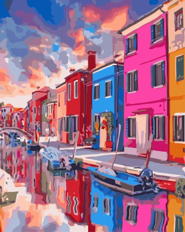 Paint By Numbers - Large Venice in Colour