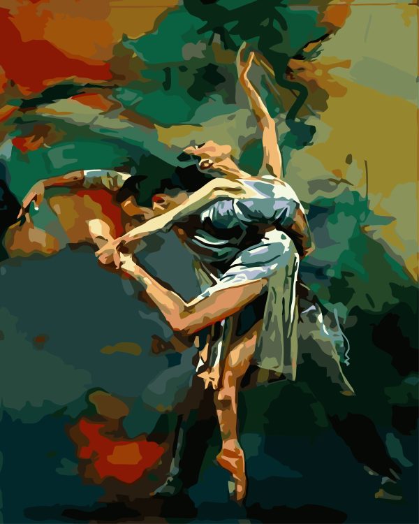 Paint By Numbers - Duet Dancers