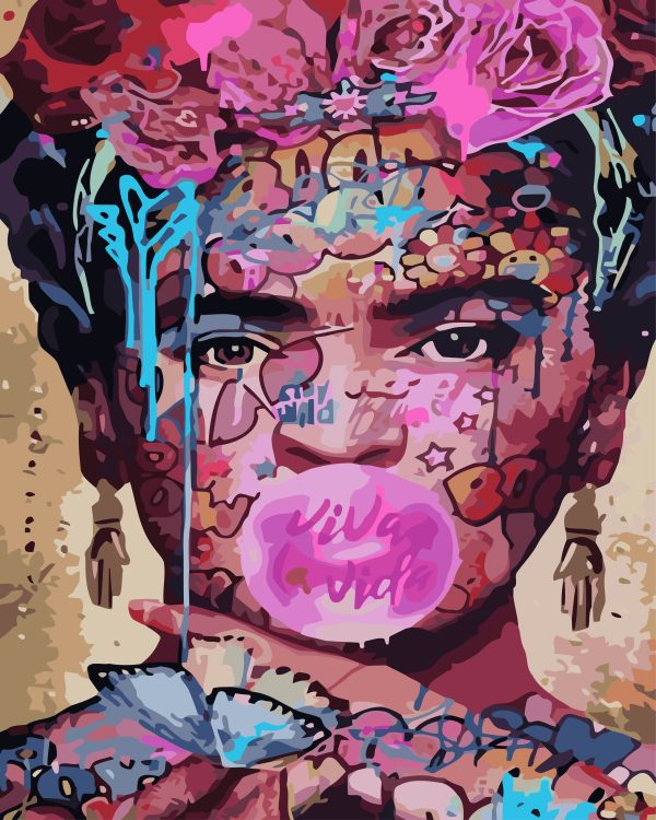 Paint By Numbers - Large Frida Pop