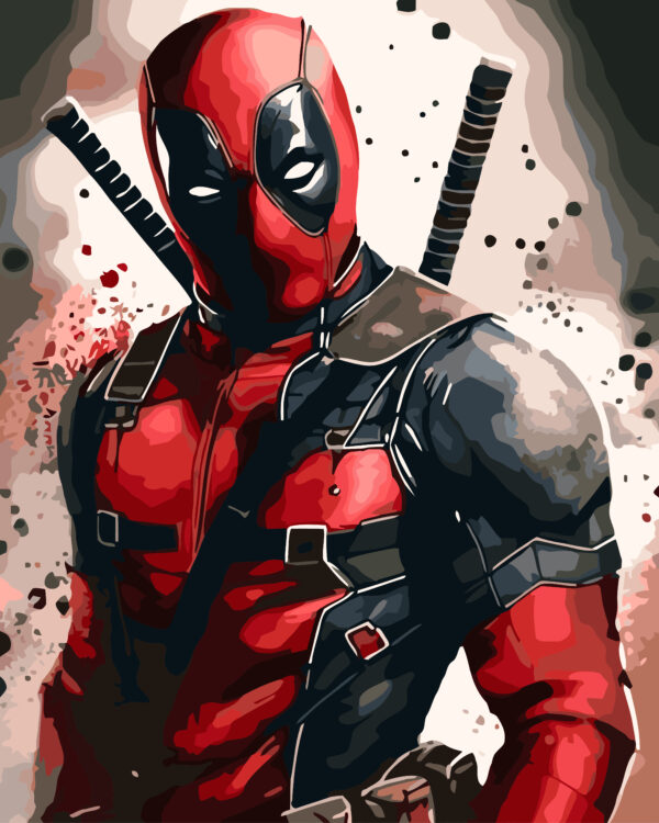 Paint By Numbers - Deadpool