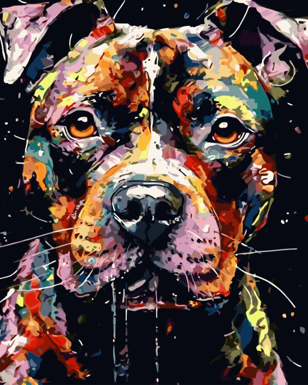 Paint By Numbers - Pitty Rescue