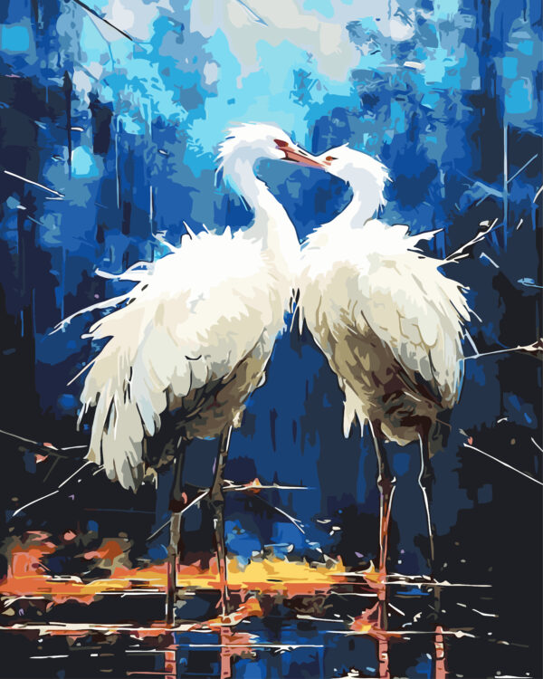 Paint By Numbers - Large Storkers