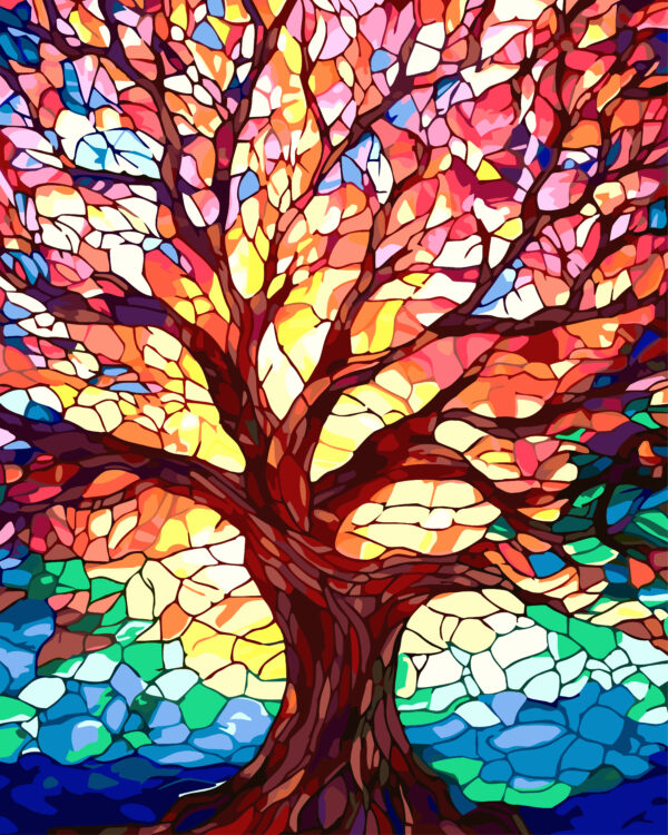 Paint By Numbers - Tree of Life