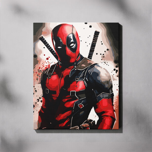 Paint By Numbers - Deadpool