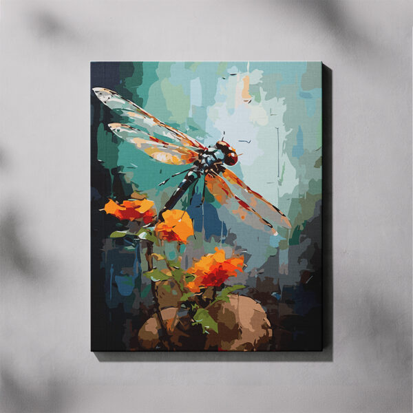 Paint By Numbers - Dragonfly