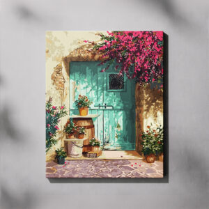 Paint By Number Kit - Green Door
