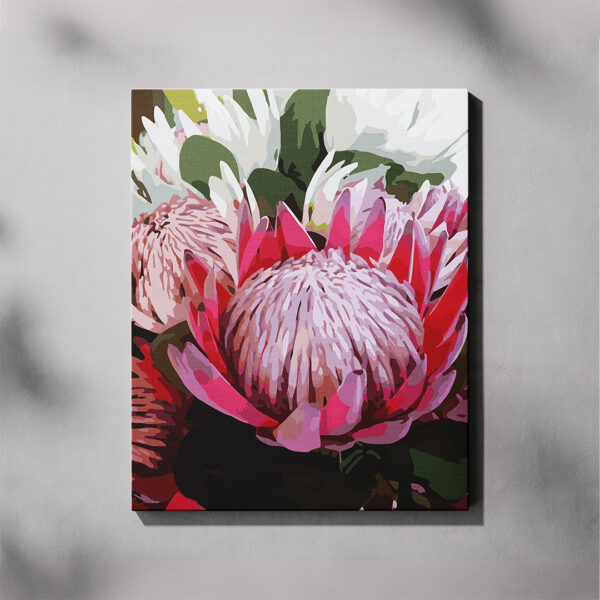 Paint By Numbers - Large King Proteas