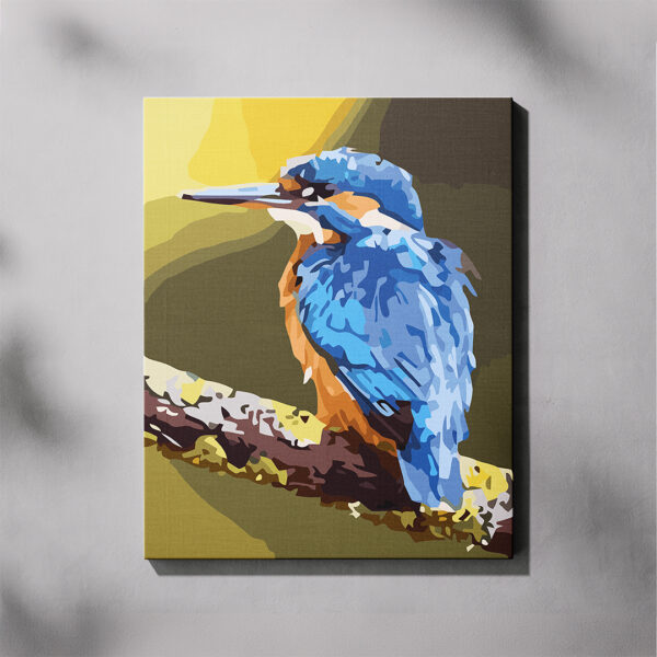 Paint By Numbers - Kingfisher 2