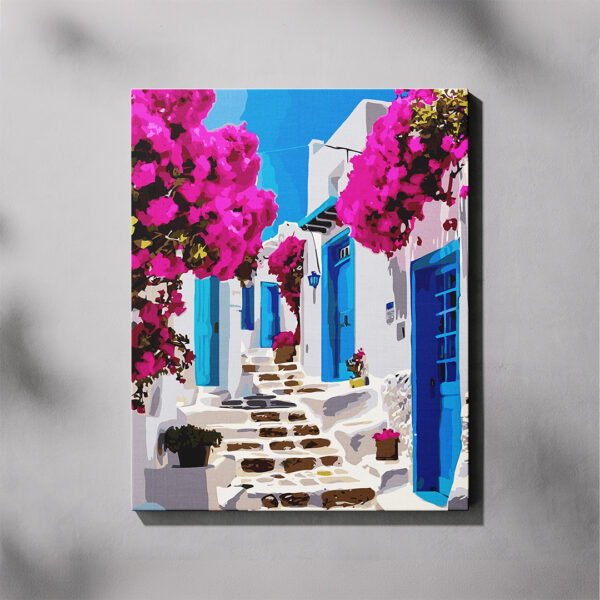 Paint By Numbers - Mykonos