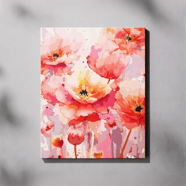 Paint By Numbers - Large Pop of Poppies