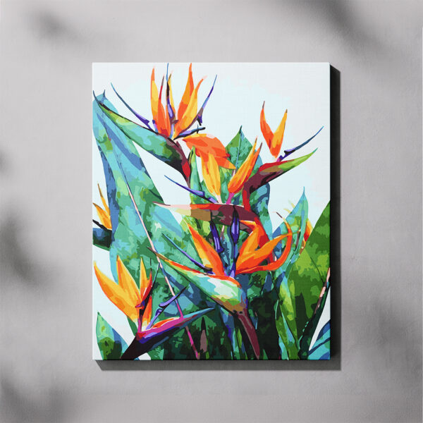 Paint By Numbers - Large Strelitzia