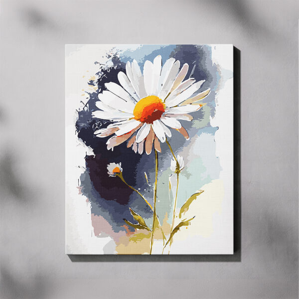 Paint By Numbers - Water Colour Daisy