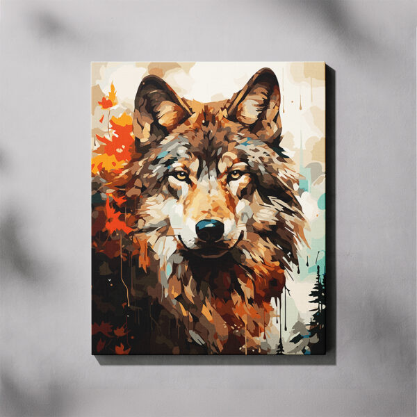 Paint By Numbers - Large Wolf Spirit