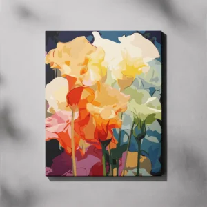 Paint By Number Kit - Abstract Arums