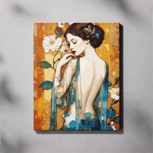 Paint By Numbers - Large Sheer Blue